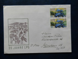 36/768  LETTRE    DDR - Vrachtwagens