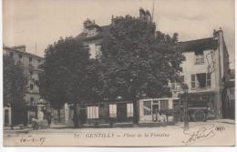 GENTILLY   PLACE DE LA FONTAINE  BOULANGERIE  AMBULANTE - Gentilly