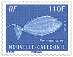 Nouvelle-Calédonie 2013 - Faune Marine, Poisson Dawa - 1val Neufs // Mnh - Neufs