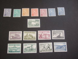 FINLAND  1963     YVERT 532/47         MNH **   (S49-NVT) - Unused Stamps