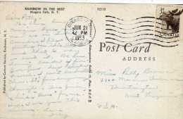 761 -postal Quebec 1953 Canada - Storia Postale