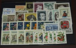 Kompletter Jahrgang Österreich 1966   O Gestempelt  Used, Complete Year Set #3320 - Annate Complete