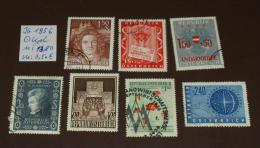 Kompletter Jahrgang Österreich 1956    O Gestempelt Used , Complete Year Set #3337 - Volledige Jaargang