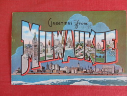 Wisconsin > Milwaukee  Greetings From 1941 Cancel --- Ref 1069 - Milwaukee