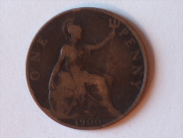 Grande-Bretagne 1 Penny 1900 - D. 1 Penny