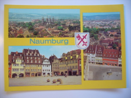 NAUMBURG (Saale) Teilansicht, Wilhelm-Pieck-Platz 1980 Unused - Naumburg (Saale)