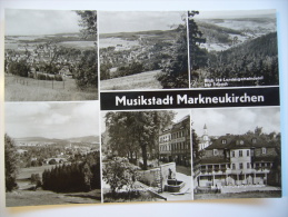 Musikstadt Markneukirchen Mehrbildkarte 1978 Unused - Markneukirchen