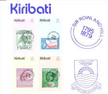 Kiribati 1979 Sir Rowland Hill S/S MNH - Kiribati (1979-...)