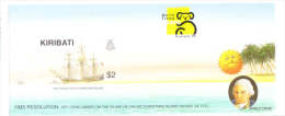 Kiribati 1999 HMS Resolution At The Christmas Island Australia Stamp Expo S/S MNH - Kiribati (1979-...)