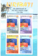 Kiribati 2006 Europa Stamps 50th Anniversary Flag S/S MNH - Kiribati (1979-...)