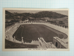 ROMA FORO MUSSOLINI LO STADIO ANIMATA Timbro-FP - VIAGGIATA 1940 (laz2135) - Estadios E Instalaciones Deportivas