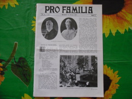 PRO FAMILIA N.24 1907 FIUME CITTà BATTAGLIA DI MAGENTA SEMPIONE PERUGIA - Society, Politics & Economy