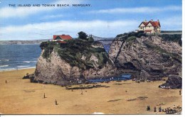 CORNWALL -  THE ISLAND AND TOWAN BEACH, NEWQUAY  M226 - Newquay