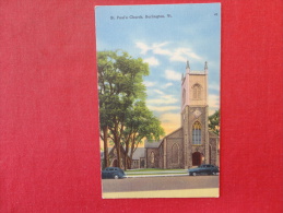 - Vermont > Burlington   St Pauls Church Linen Not Mailed   Ref-1071 - Burlington