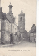 89. Yonne : Coulanges Sur Yonne :  La Place De La Mairie . - Coulanges Sur Yonne