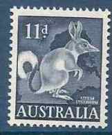 1959-62 AUSTRALIE 254A** Lapin Bandicoot - Ungebraucht