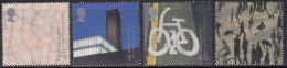 Great Britain MNH 2000, Art &  Craft, Pottery, Road Marking Cycle Network, Transport, As Scan - Ongebruikt