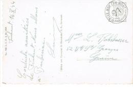 CARTE POSTALE . SUISSE . FINHAUT.pour .GENEVE.Du 14.10.1944. - Cartas & Documentos