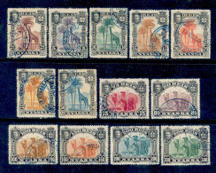 ! ! Nyassa - 1901 King Carlos (Complete Set) - Af. 27 To 39 - Used - Nyassaland