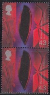 MNH Pair 1999, Leaves Photography, Plant, Henry Fox, Great Britain, United Kingdom - Nuovi