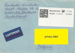 Deutschland 2006 Schifferstadt >> Deinze (B) - R- & V- Labels