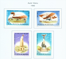 ROMANIA - 1982  Air  Aurel Vlaicu  Mounted Mint - Ongebruikt