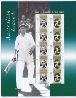 Australia 2001 Souvenir Pack, Sir Donald Bradman, Australian Legends - Ungebraucht