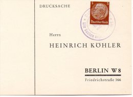 Germany 1938, Sudetenland - Sudeten - Sudety. Tachau Provisional German Cancel/stempel - Région Des Sudètes