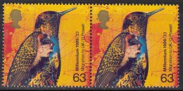 MNH  Pair 1999, Settlers Tale, Humming Bird,  Great Britain, United Kingdom - Segler & Kolibris