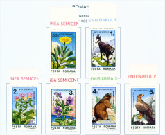 ROMANIA - 1985  Retezat National Park  Mounted Mint - Unused Stamps