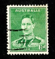 1584x)  Australia 1938 - Sc # 181B  Used  ( Catalogue $2.25) - Ongebruikt