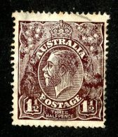 1622x)  Australia 1919 - Sc # 63  Used  ( Catalogue $4.25) - Used Stamps