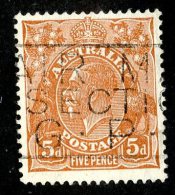 1655x)  Australia 1932 - Sc # 120  Used  ( Catalogue $2.25) - Usati