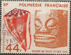 FRENCH POLYNESIA 1979 44f Tiki SG 302 U YZ213 - Used Stamps