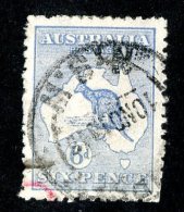 1684x)  Australia 1913 - Sc # 8   Used  ( Catalogue $30.00) - Oblitérés