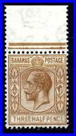 BAHAMAS 1934 KING GEORGE V 1-1/2d XF  W/MARGIN SC#73//SG#117 MNH CV£14 (D0134) - 1859-1963 Colonie Britannique