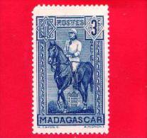 MADAGASCAR - Usato - 1940 - General Joseph-Simon Gallieni -  3 C - Gebraucht