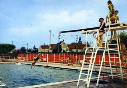 78-BONNIERES...LA PISCINE.....CPM ANIMEE - Bonnieres Sur Seine