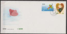 Ireland - Eire 1994 Gretings Butterfly - Cover  Mi.843-844 - FDC