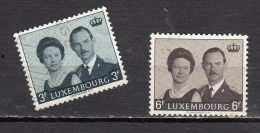 LUXEMBOURG ° YT N° 652 653 - Used Stamps