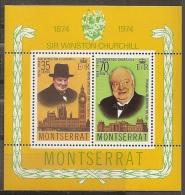 CELEBRIDADES/WINSTON CHURCHILL - MONTSERRAT 1974 - Yvert #H5 - MNH ** - Sir Winston Churchill