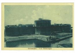 CARTOLINA -  CIVITAVECCHIA - FORTE MICHELANGELO   - VIAGGIATA NEL 1914 - SECONDA SCELTA - Civitavecchia