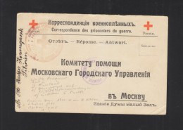 Russland Russia Kriegsgefangenen PK Krasnojarsk Sibirien 1917 - Brieven En Documenten