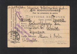 Russland Russia Kriegsgefangenen PK Soligalitsk 1916 - Brieven En Documenten