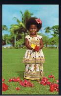 RB 945 -Fiji Postcard - "Elizabeth" Young Girl Dressed In Sunday Best - Fidschi