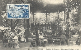 Delcampe - KIOSQUE A MUSIQUE - REMIREMONT - VOSGES - Place Du Tertre - Kiosque à Musique Avec Belle Animation - Musik