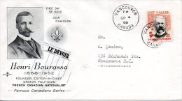 CANADA. N°406 Sur Enveloppe 1er Jour (FDC) De 1968. Journaliste. - 1961-1970