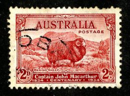 1697x)  Australia 1934 - Sc #147a Die II   Used  ( Catalogue $5.75) - Usati