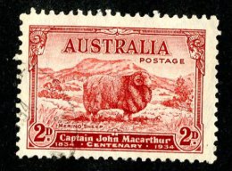 1699x)  Australia 1934 - Sc #147   Used  ( Catalogue $2.00) - Usati