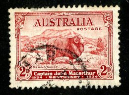 1700x)  Australia 1934 - Sc #147   Used  ( Catalogue $2.00) - Usati